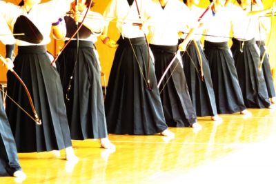 弓道、袴